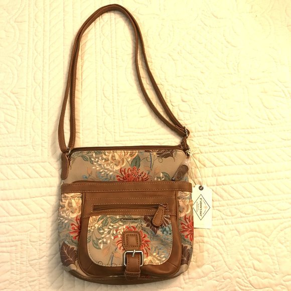 Autumn Print St. John’s Bay Satchel – Brand New with Tags! - Picture 1 of 7